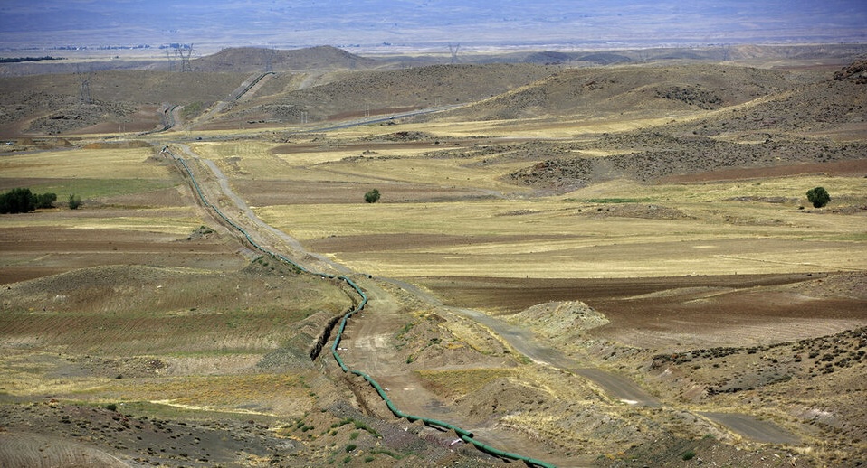 بهره‌برداری خط لوله انتقال گاز اردبیل-گرمی