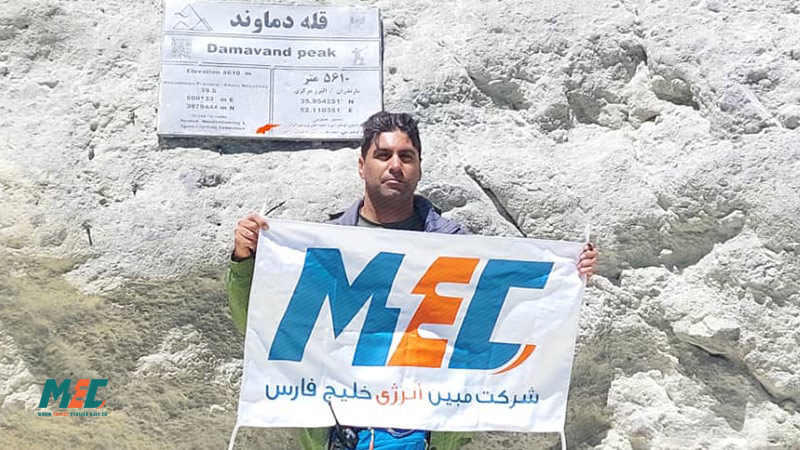 کارکنانِ مبین انرژی خلیج فارس در اوج