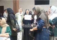 تجمع اعتراضی در مرکز آموزش شهید بهشتی جم/معترضین خواستار استعفای مسئول آموزش شدند