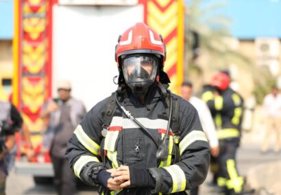 مانور نشت گاز و جت فایر در واحد الفین پتروشیمی بوشهر