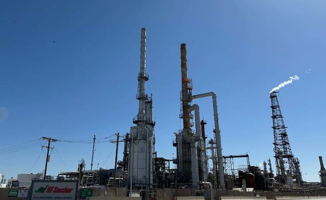 انفجار در پالایشگاه نفت نیومکزیکو