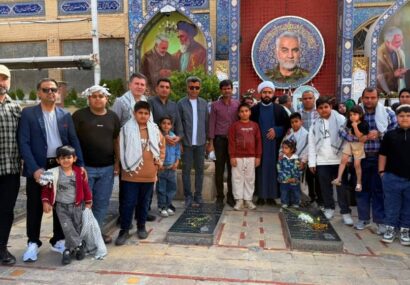 آریاساسولی ها در میعادگاهِ حاج قاسم