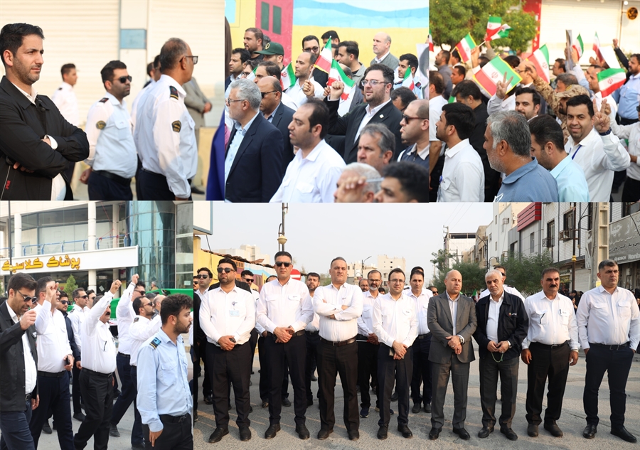 کارکنان پتروشیمی بوشهر اغتشاشات را محکوم کردند