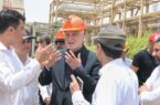 حضور میدانی مدیرعامل پتروشیمی مروارید در واحدهای تولیدی مجتمع